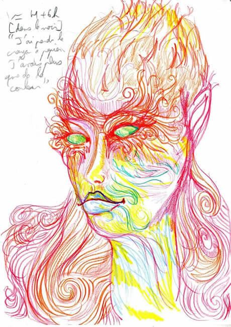 Artista usa LSD e faz autorretratos por 9 horas para mostrar efeitos da ...