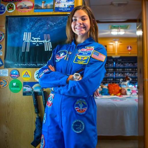 Astronauta de apenas 18 anos de idade
