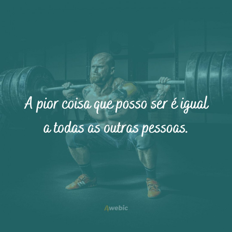 60 frases de musculação para motivar o treino na academia