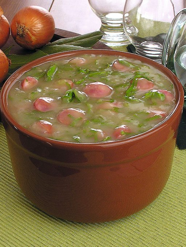 Receita de caldo verde com aipim deliciosa. Confira!
