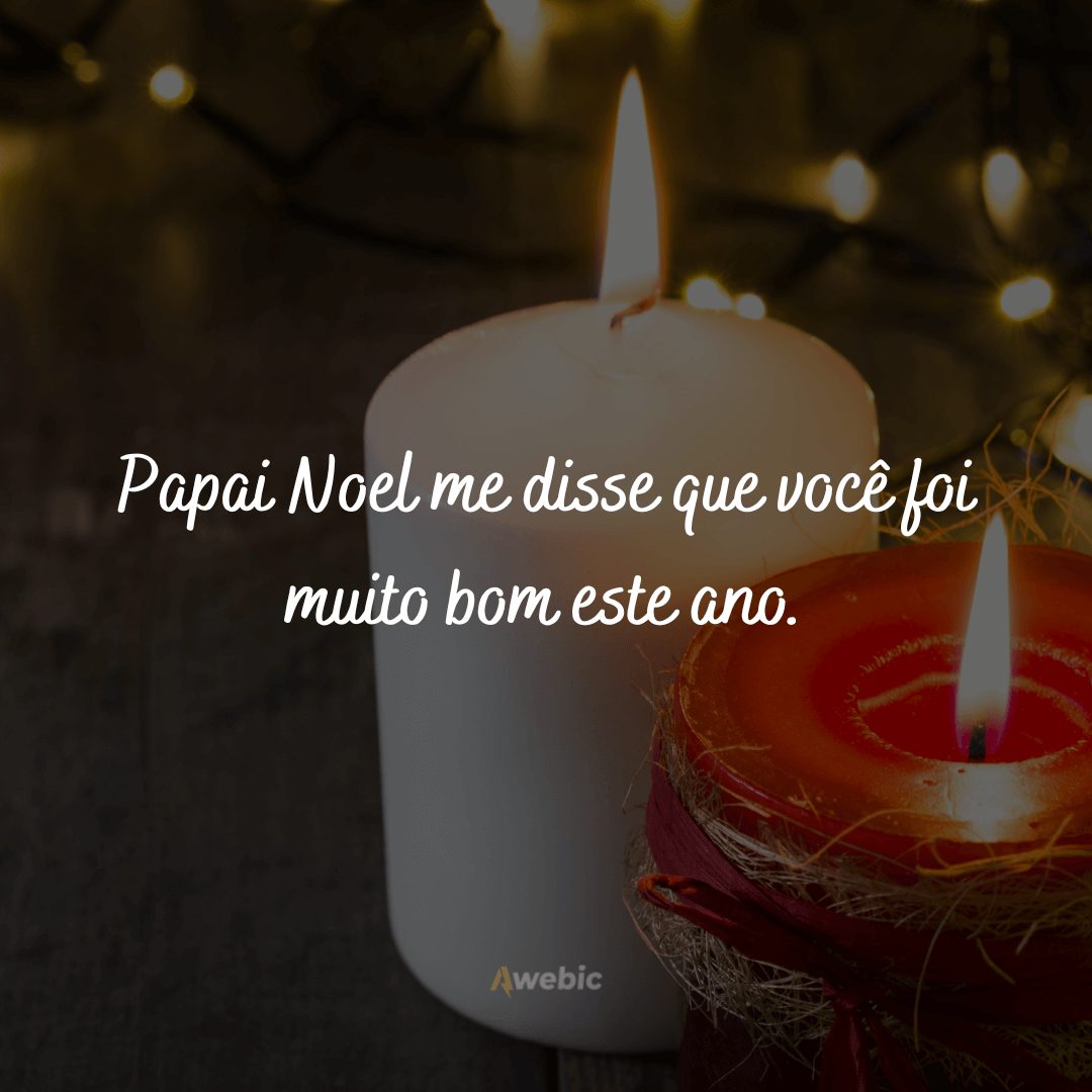 Frases de natalinas para Instagram