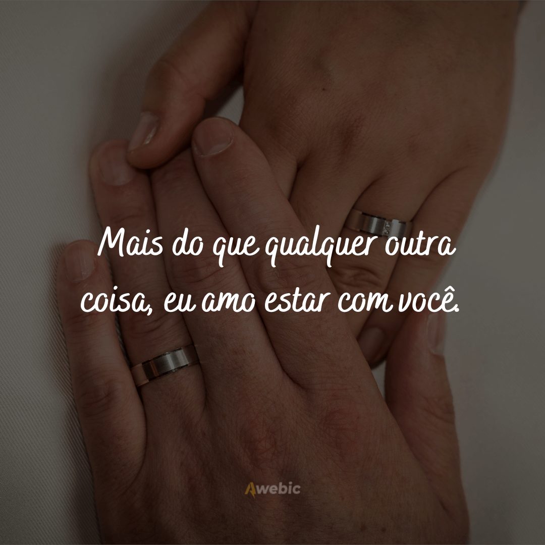 Declarações de amor para marido