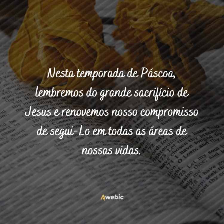 Frases de Feliz Páscoa 2023: mensagens CRISTÃS mais abençoadas da Bíblia