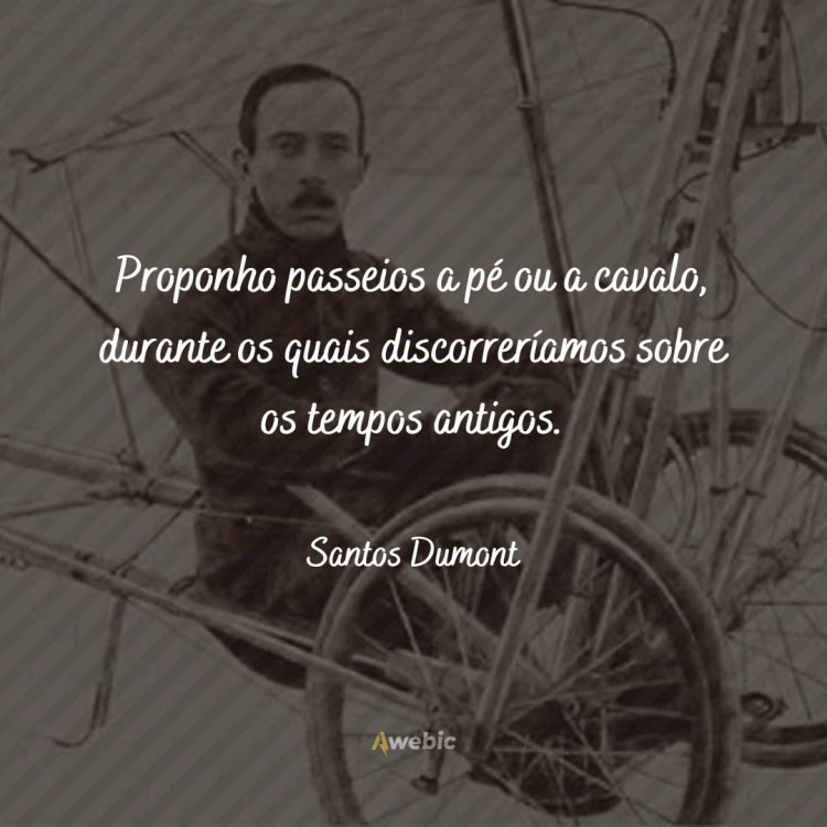 Frases de Santos Dumont com as mais inspiradoras