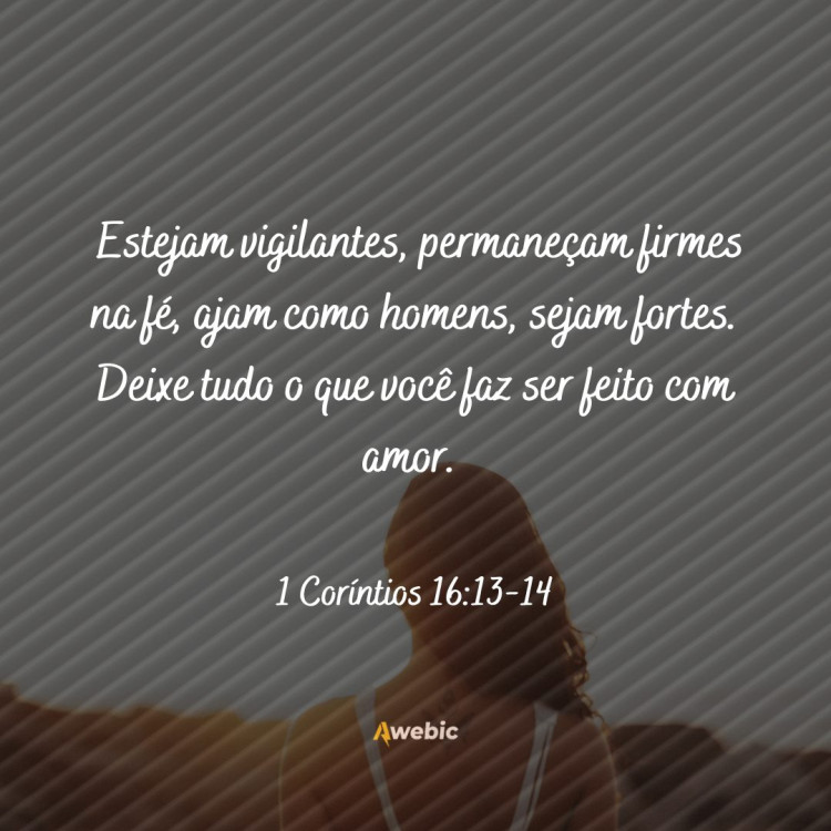 20 palavras de motivação da Bíblia: sinta-se mais forte