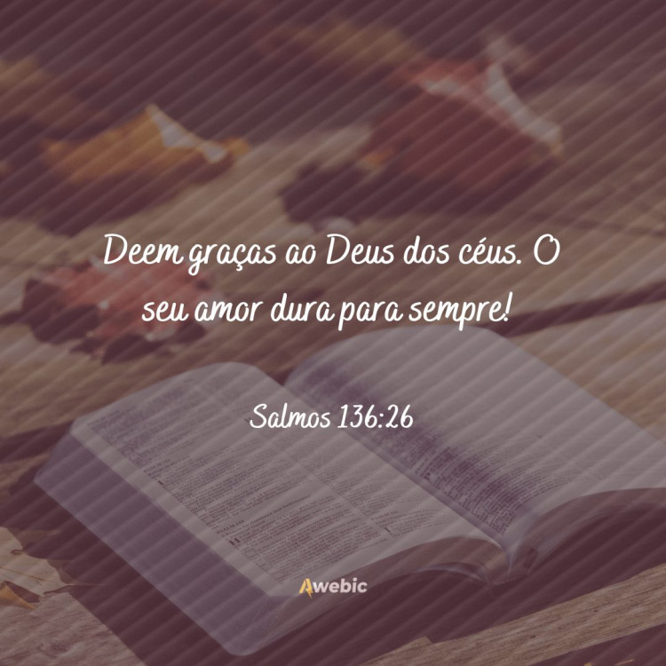 Versículos sobre o AMOR de Deus. O mais puro amor!