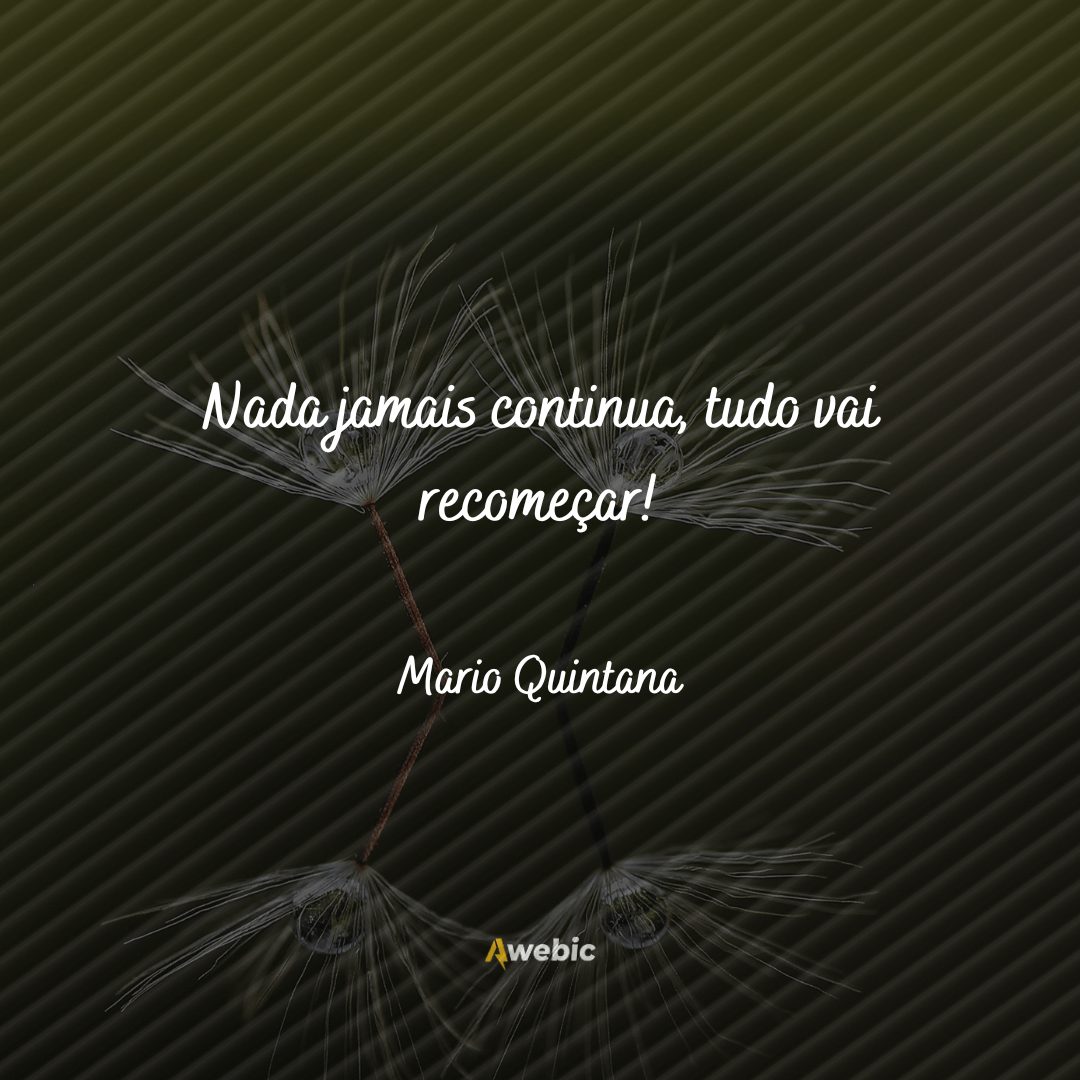 reflexões sobre recomeço para quem quer viver fases novas na vida