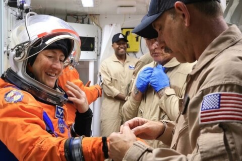 Astronauta Christina Koch revela a sensação que teve ao ver a Terra iluminada do espaço
