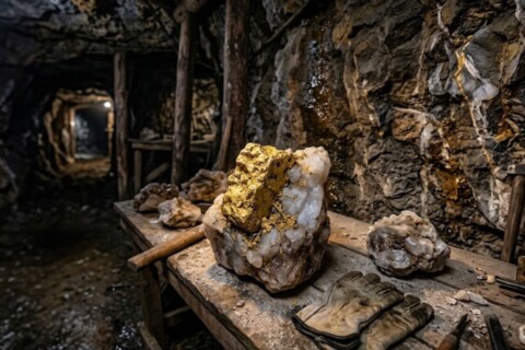 Minerador encontra pepita de ouro de 9 kg com o trator no Alasca; peça é vendida por R$ 3,9 milhões 23 anos depois